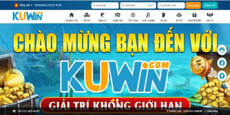 Thao tác đăng ký tài khoản Kuwin siêu nhanh